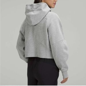 Lululemon Scuba Oversized Half-Zip Gray Hoodie Grey XS/SMALL Women W3DUSS